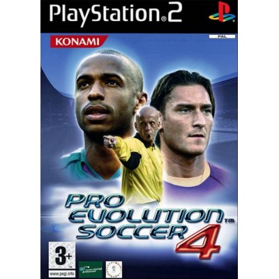 Pro Evolution Soccer 4 [PS2, английская версия]